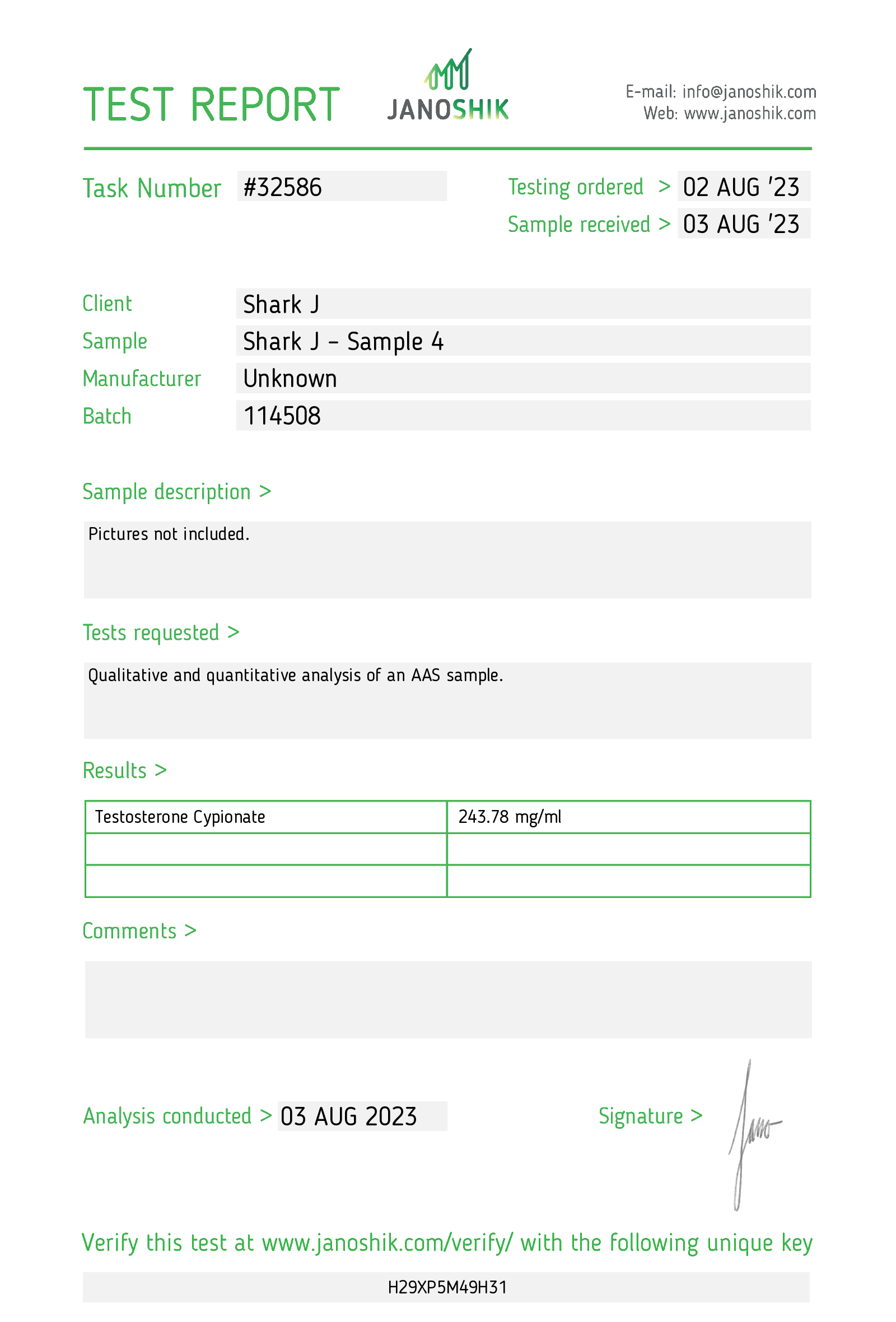 testosteroncypionaat-test
