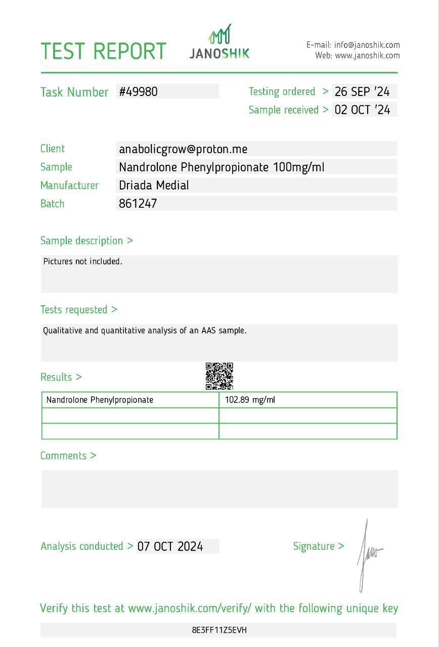 nandrolonfenylpropionaat