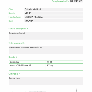 testrapport YK11-4.79-mg-