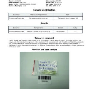 testosteronpropionaat test 3